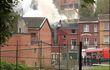 Liège : Incendie rue du Laveu